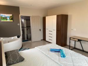 Letto o letti in una camera di Residence 1129 - Block 1