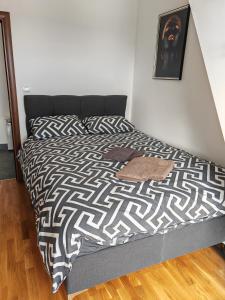 Posteľ alebo postele v izbe v ubytovaní Apartman Monika 2