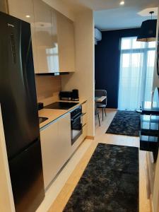 Kuhinja ili čajna kuhinja u objektu Belgrade Waterfront Lux Studio Apartment