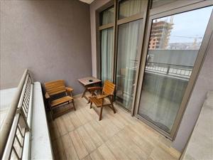 Balkon ili terasa u objektu Belgrade Waterfront Lux Studio Apartment