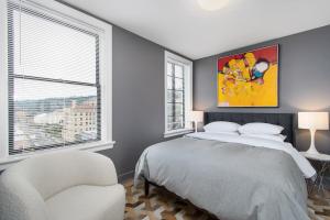Postel nebo postele na pokoji v ubytování Norblad Hotel