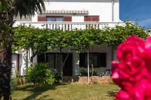 Vonkajšia záhrada v ubytovaní Double Room Njivice 17010a