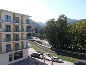 Výhľad na hory alebo výhľad na hory priamo z apartmánu