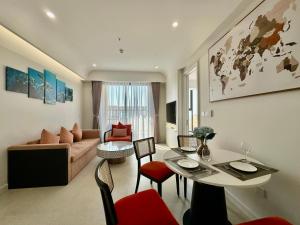 Khu vực ghế ngồi tại Hillside condo at Sunset town - Southern Phu Quoc