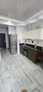 Köök või kööginurk majutusasutuses apartament pirosmani