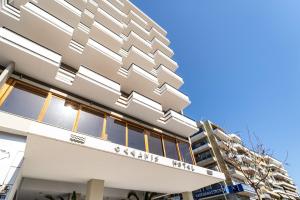 a rendering of the facade of a building at Oceanis Hotel in Kavála
