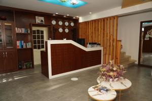 Cucina o angolo cottura di Hotel Monaco & Garden
