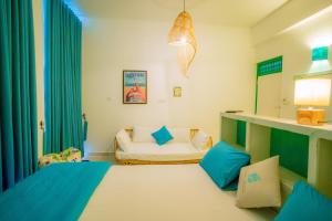 Katil atau katil-katil dalam bilik di Trinco Beach by DSK