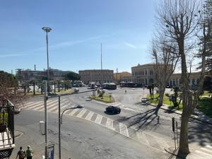 a view of a street in a city at Casa Proserpina in Catania