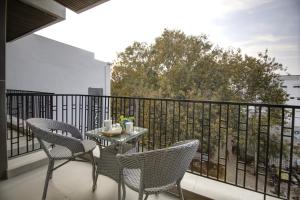 Balkón nebo terasa v ubytování East Park Inn