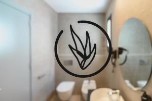 Ванная комната в HOTEL ALOVE