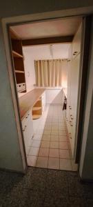Ein Bett oder Betten in einem Zimmer der Unterkunft Private 1-2,5 -Zimmer-Wohnung mit Terrasse