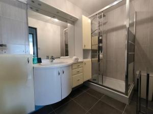 ห้องน้ำของ 1h30 Vallée d'Ossau- Océan - Appt confort-Stat gratuit