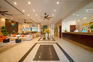 O zonă de relaxare la SeaFront Hotel DaNang
