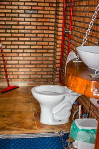 Ванная комната в pousada Baloiço