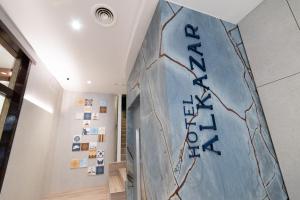 TV a/nebo společenská místnost v ubytování Hotel Alkazar