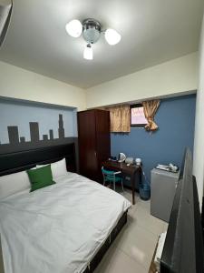 Voodi või voodid majutusasutuse Still Haus 静の宿 toas