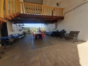 Balkón nebo terasa v ubytování Suman Cottage & Bungalow