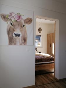 Postel nebo postele na pokoji v ubytování Appartements Bergliebe