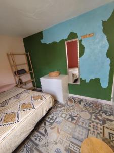 Casa Mamre客房内的一张或多张床位