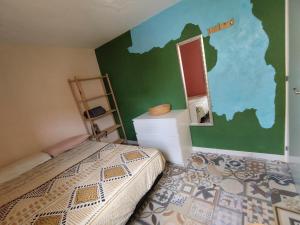 Casa Mamre客房内的一张或多张床位