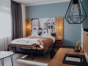 Posteľ alebo postele v izbe v ubytovaní Levy's Rooms & Breakfast