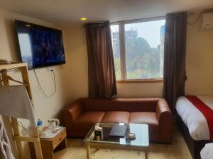TV o dispositivi per l'intrattenimento presso Hotel Odaan