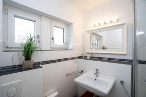 Ein Badezimmer in der Unterkunft Ferienhaus Sprotte