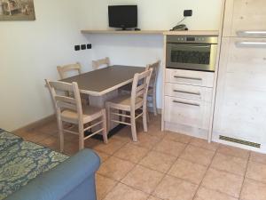 Kuchyň nebo kuchyňský kout v ubytování Residence Cima Tosa