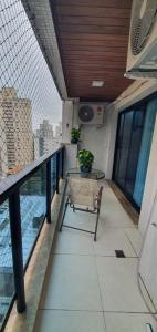 Un balcón o terraza en Flat Pitangueira com Piscina-Capitânia Varan