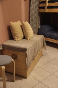 Postel nebo postele na pokoji v ubytování Casa Vacanze Sud e Magia
