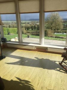 Et sittehjørne på Garrenmore Lodge B&B