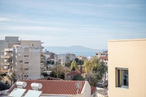 - Vistas a la ciudad desde un edificio en Casa Benedetta, en La Canea