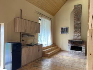 Kuchyň nebo kuchyňský kout v ubytování Jelini Villa