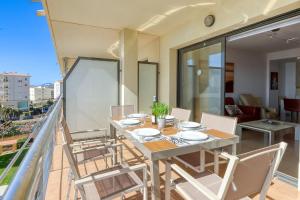 Balkón alebo terasa v ubytovaní Mileni Atico Duplex Roses - Immo Barneda