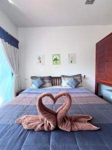 Katil atau katil-katil dalam bilik di View Garden Resort