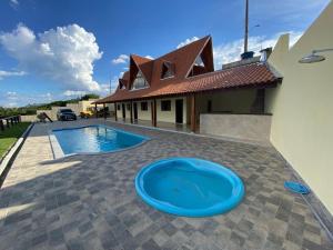 Πισίνα στο ή κοντά στο Rancho Chega Mais 3 +2 φωτογραφίες