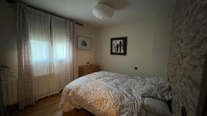 Katil atau katil-katil dalam bilik di Aire de Palazuelos