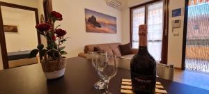 A seating area at Gruppo Aedes Alghero, Residenza L'Isola - 200 mt dalla spiaggia