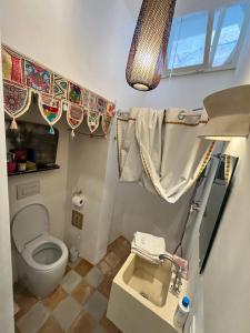 A bathroom at Salento magic