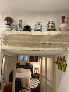 A bed or beds in a room at Salento magic