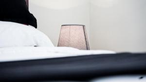 Postel nebo postele na pokoji v ubytování Casa Roja Residencia 10-51