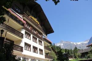 Vista generica sulle montagne o vista sulle montagne dall'interno dell'hotel