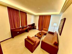 Istumisnurk majutusasutuses King Suites Hotel