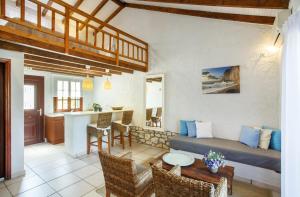 Posezení v ubytování Glyfada Beach Villas