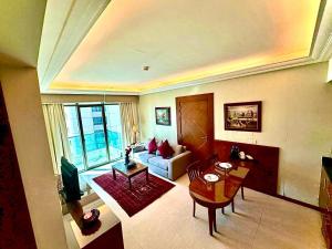 Istumisnurk majutusasutuses King Suites Hotel