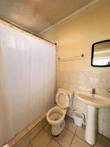 Vannituba majutusasutuses Hostal Posada Del Sol