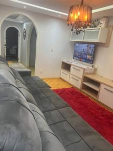 TV a/nebo společenská místnost v ubytování Cobertura central /com ar