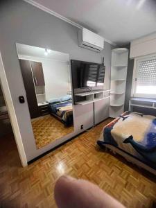 Postel nebo postele na pokoji v ubytování Cobertura central /com ar