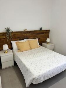 Katil atau katil-katil dalam bilik di Casa rural ValenTina